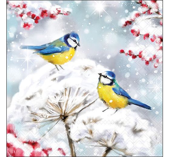 Servet "Birds In The Snow"