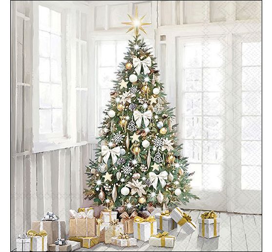 Serviette « Modern Christmas Tree »