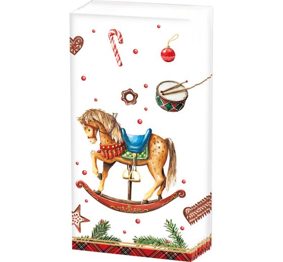 Mouchoirs en papier « Classic Rocking Horse »