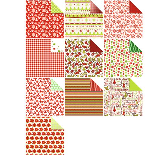 Folding sheets "Christmas"