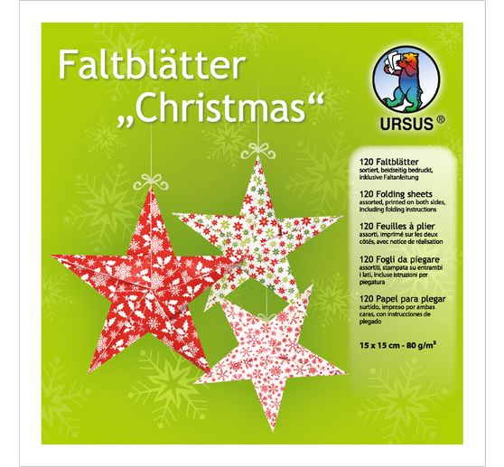 Folding sheets "Christmas"