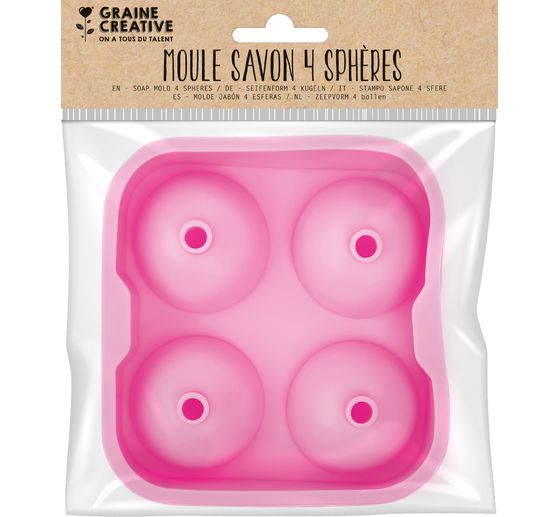 Moule en silicone « Boules de savon »
