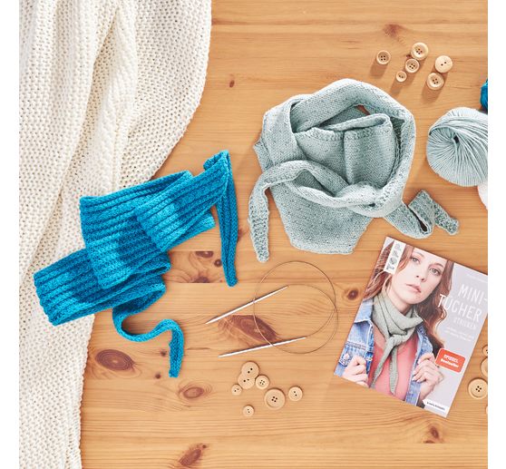Boek "Mini-Tücher stricken (kreativ.kompakt.)"
