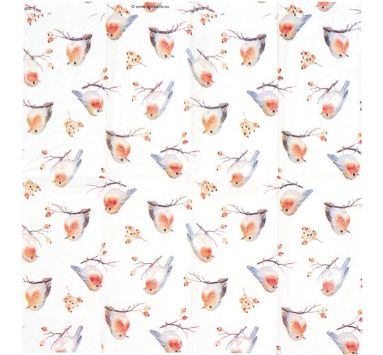 Mouchoirs en papier « Robin Family »