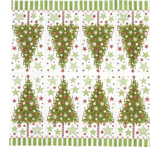 Mouchoirs en papier « Decorated Tree »