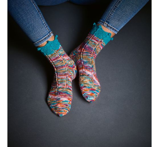 Buch "Socken stricken mit Wow-Effekt"