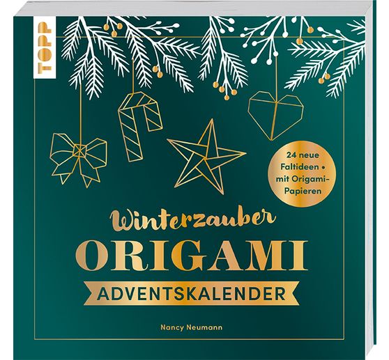 Livre « Winterzauber. Origami-Adventskalender »