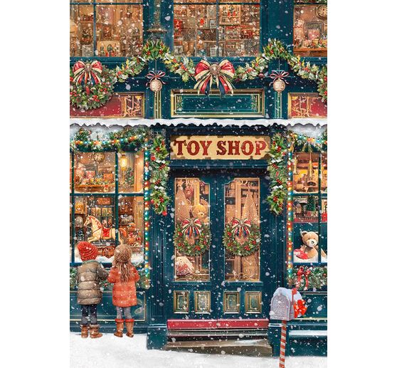 Assortiment de soie de paille à motifs « Toy Shop », set de 8 pièces