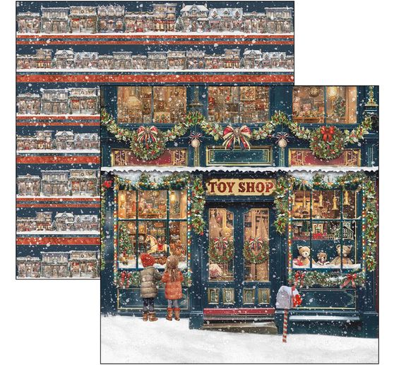 Papier scrapbooking « Toy Shop »