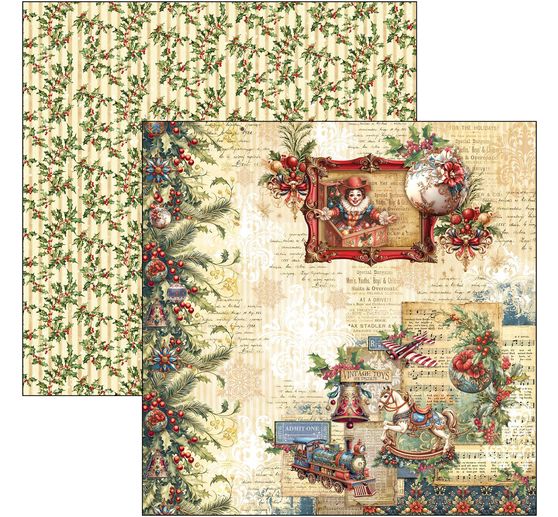 Papier scrapbooking « Toy Shop »