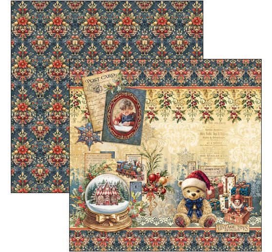 Papier scrapbooking « Toy Shop »