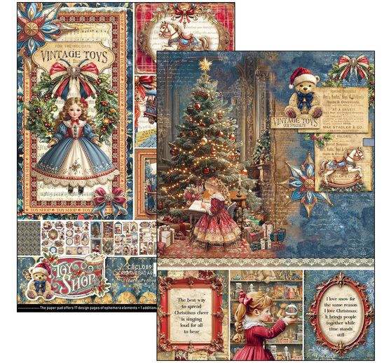 Papier set "Toy Shop"