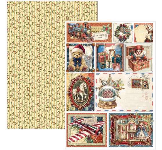 Papier set "Toy Shop"