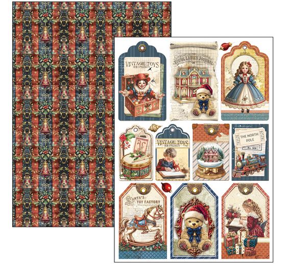 Papier set "Toy Shop"