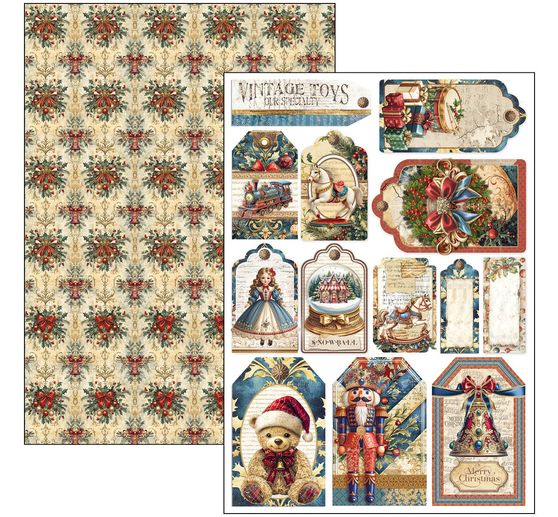 Papier set "Toy Shop"