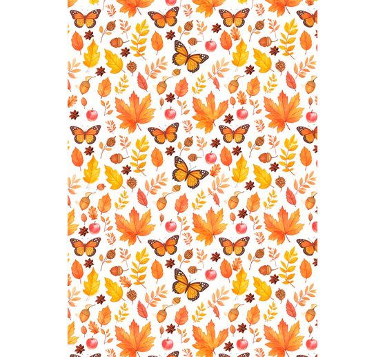 Motief strozijde assortiment "Hallo herfst"", set van 8