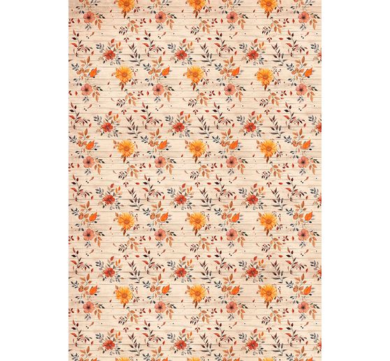 Motief strozijde assortiment "Hallo herfst"", set van 8