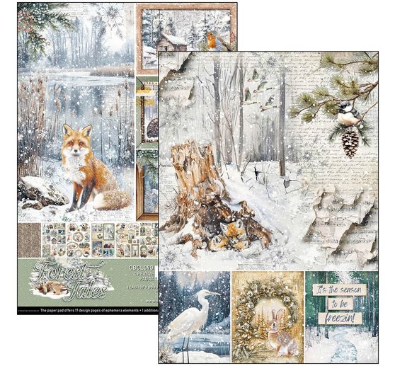 Papier set "Forest Tales"