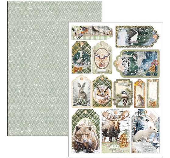 Papier set "Forest Tales"