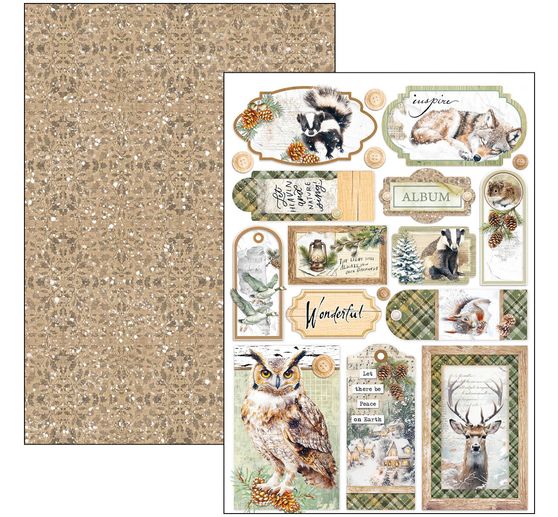 Papier set "Forest Tales"