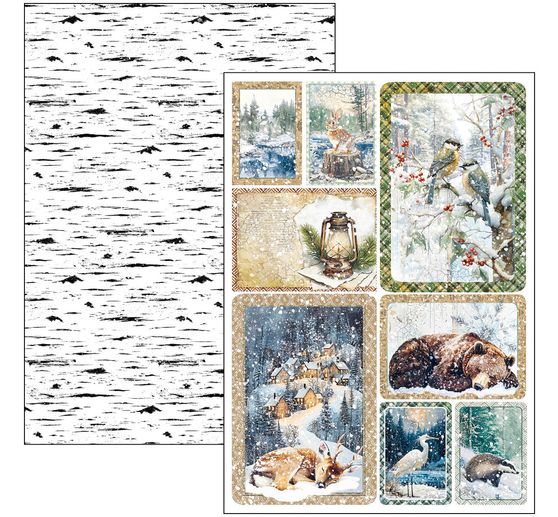 Papier set "Forest Tales"