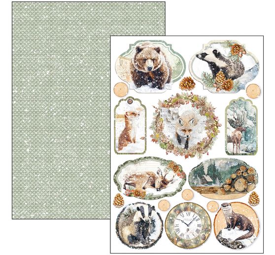 Papier set "Forest Tales"