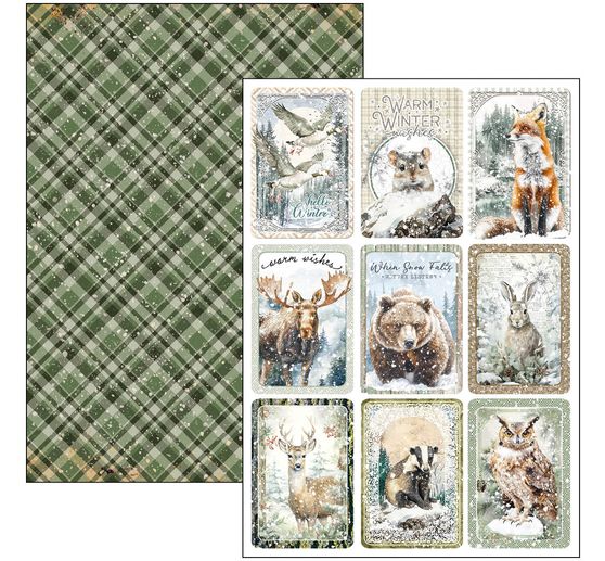 Papier set "Forest Tales"