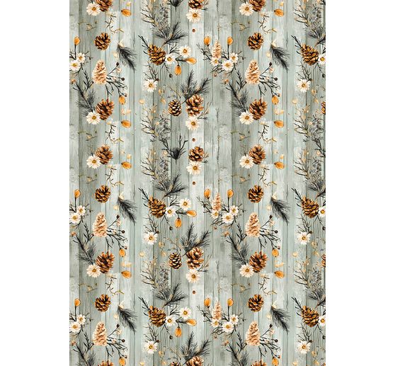 Motief strozijde assortiment "Cosy Christmas", set van 8