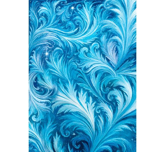 Motief strozijde assortiment "Frozen Land", set van 8