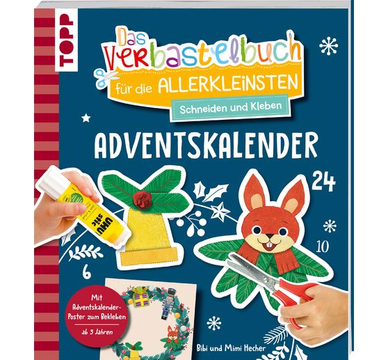 Livre « Das Adventskalender-Verbastelbuch für die Allerkleinsten. Türkranz »