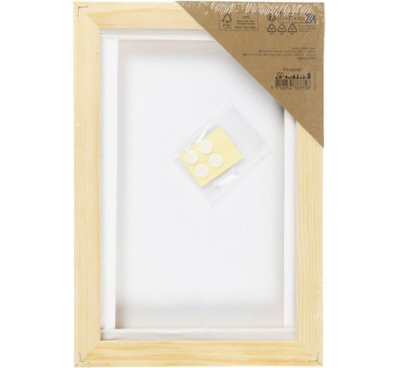 Canvas met lijst, 15,8 x 23,8 cm