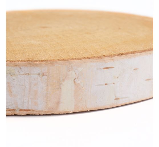 Disque de bouleau « Rond », naturel