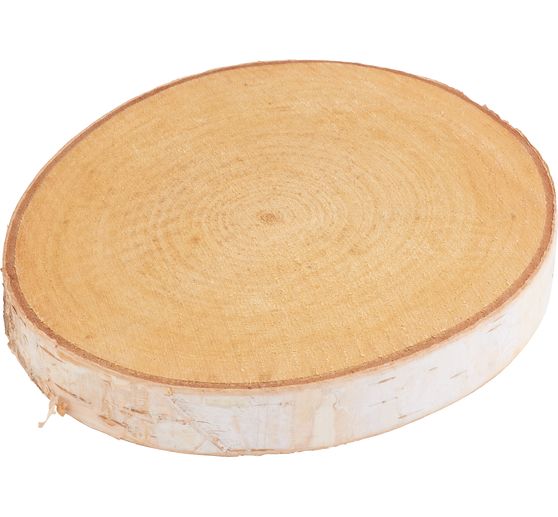 Disque de bouleau « Rond », naturel