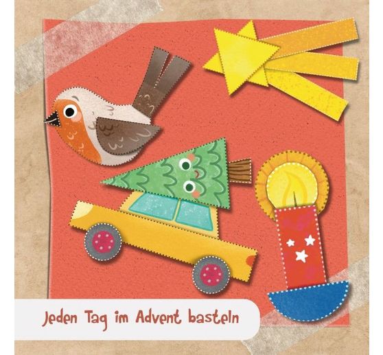 Livre « Das Adventskalender-Verbastelbuch für die Allerkleinsten. Türkranz »