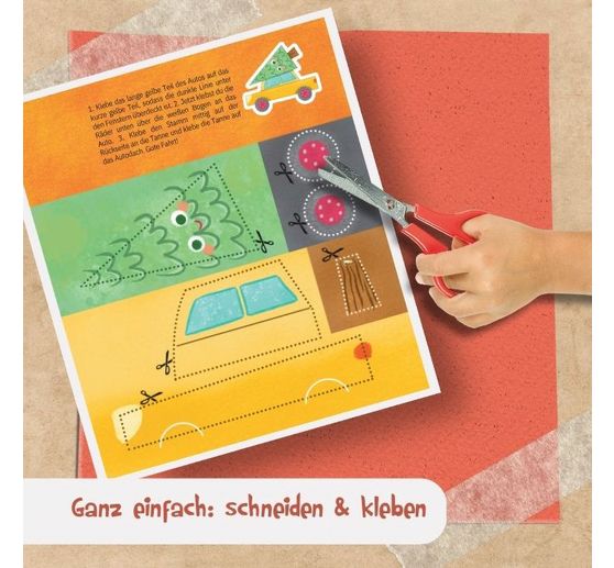 Livre « Das Adventskalender-Verbastelbuch für die Allerkleinsten. Türkranz »
