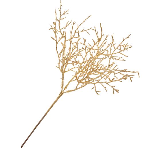 Decoratieve tak "Goud", L 38 cm