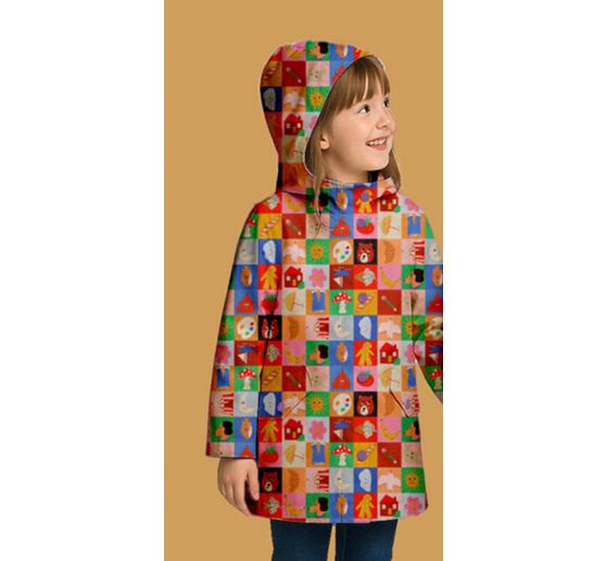 Polyester stof "Funny" PU gecoat