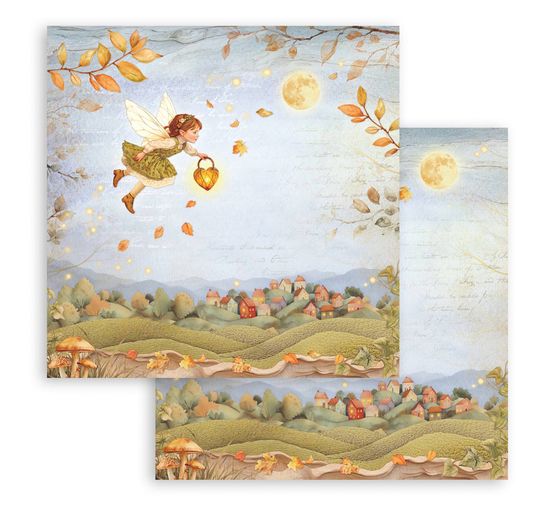 Bloc de papier scrapbooking « Whispering Woods »