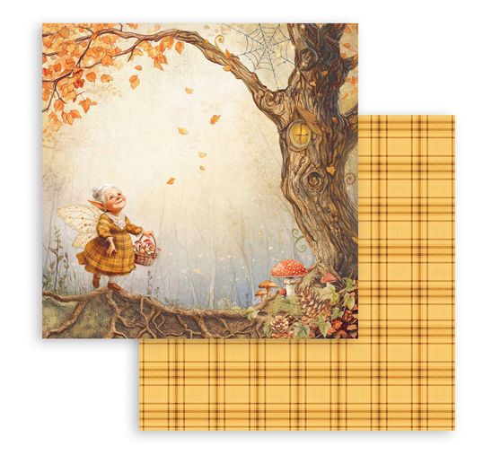 Bloc de papier scrapbooking « Whispering Woods »
