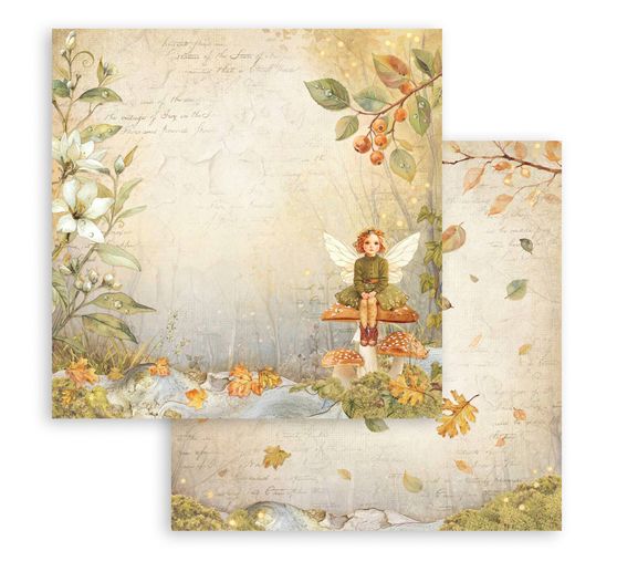Bloc de papier scrapbooking « Whispering Woods »