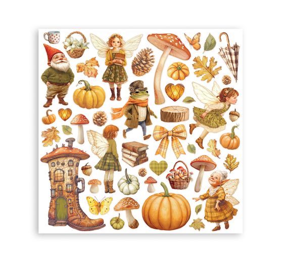 Bloc de papier scrapbooking « Whispering Woods »