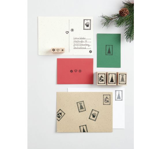 Stempel set "Kerstpost"