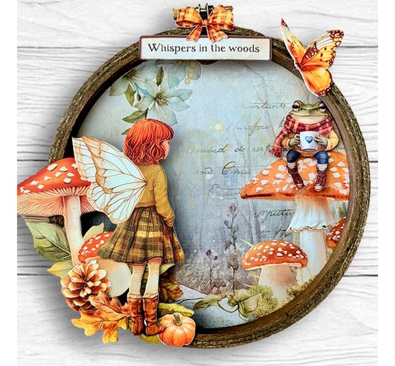 Rub On Transfer paper "Whispering Woods"