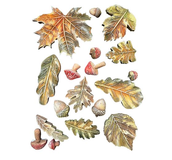 Soft Modellierform A5 "Whispering Woods - Leaves"