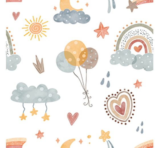 Cotton fabric "Dreamland"