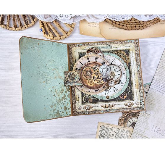 Junk Journal Book « Voyages Fantastiques »