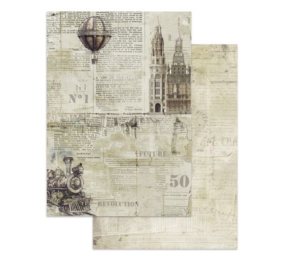 Junk Journal Book « Voyages Fantastiques »