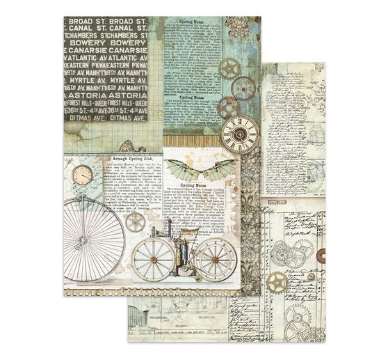 Junk Journal Book « Voyages Fantastiques »