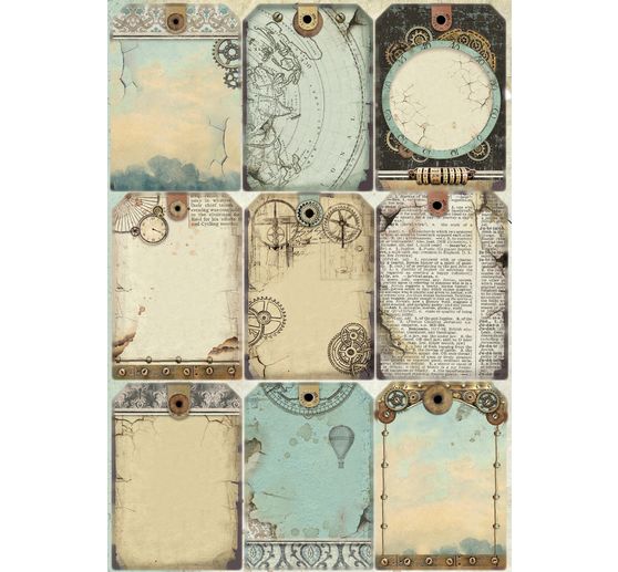 Junk Journal Book « Voyages Fantastiques »
