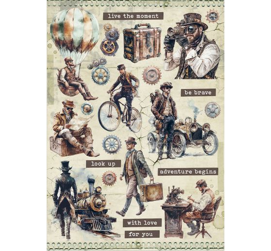 Junk Journal Book « Voyages Fantastiques »